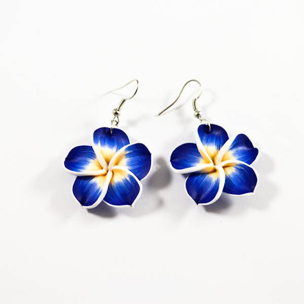 

Серьги "Цветок пластиковый"