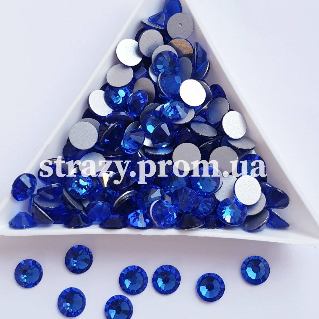 

Стразы ss12 Sapphire (Cobalt) (3,0мм) 1400шт "Crystal Premium"