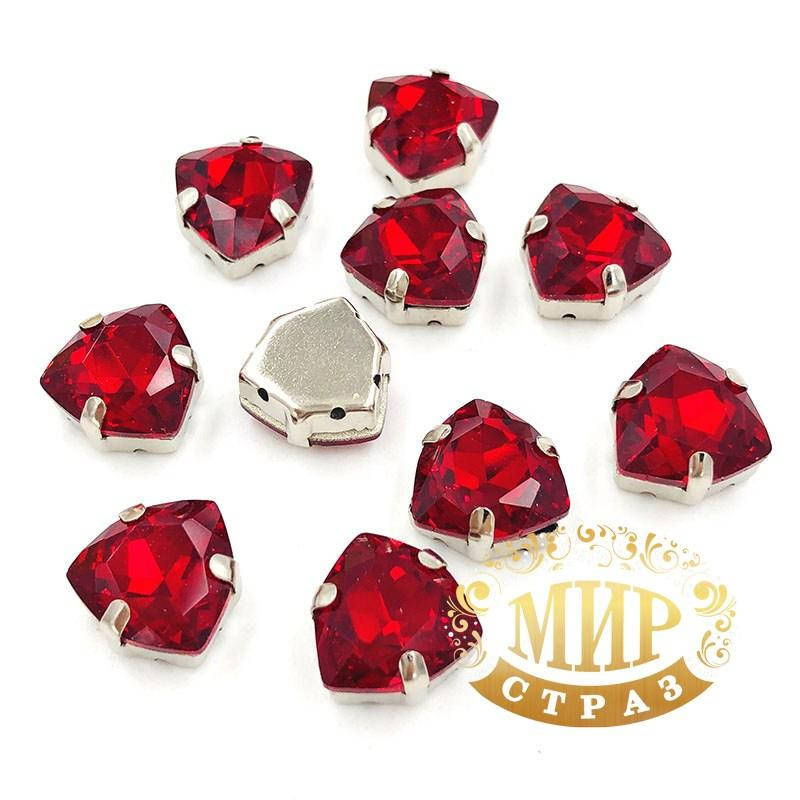 

Cтразы в цапах Триллиант, размер 12мм, цвет Siam, 1шт