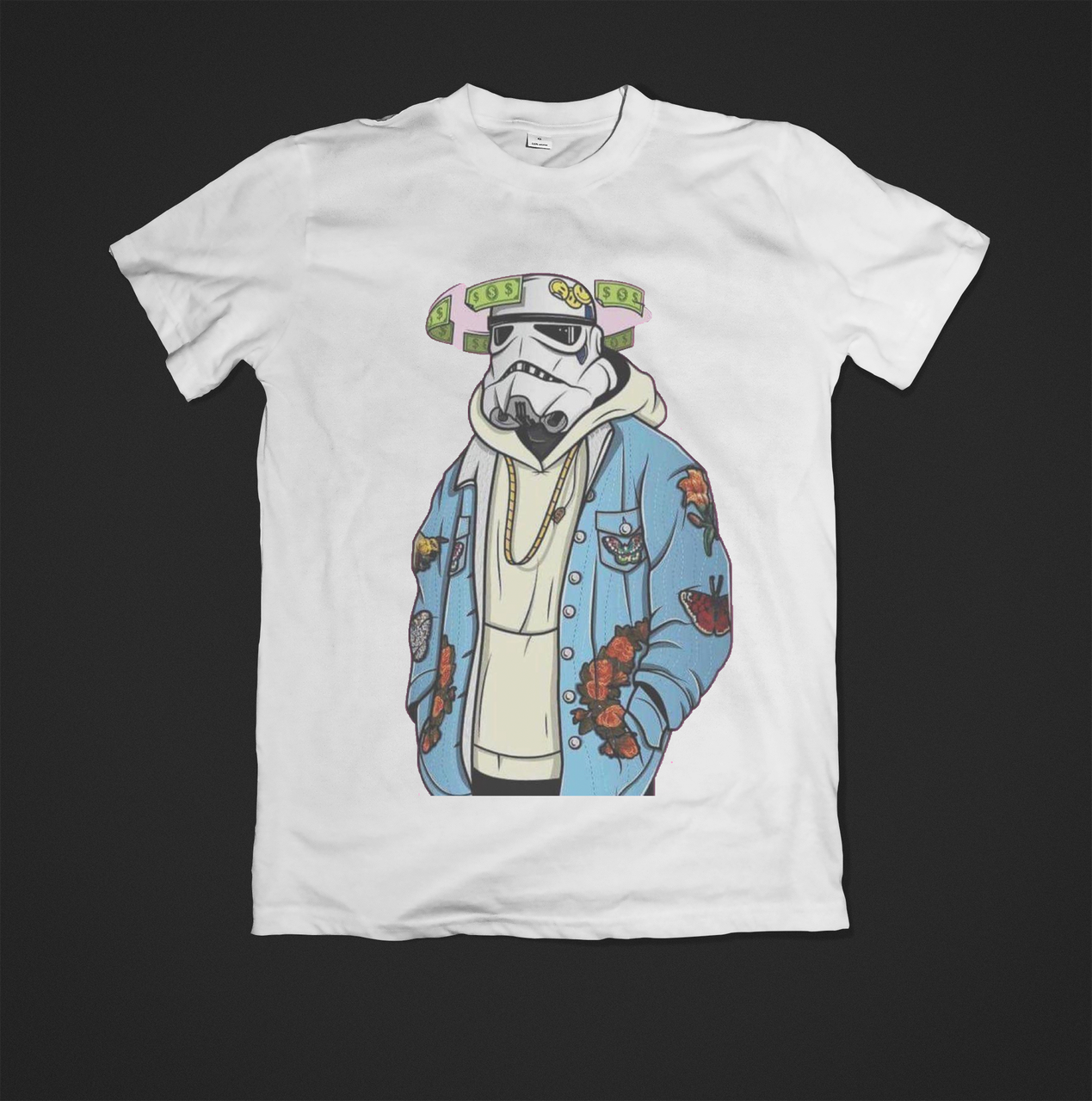 

Футболка YOUstyle Star wars supreme 0357 XL White