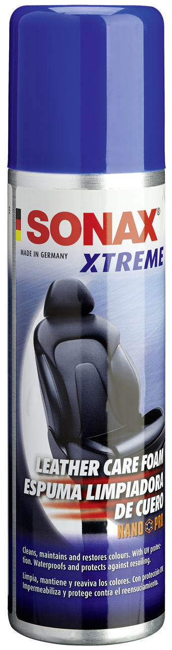 

Sonax Xtreme LederPflegeScaum пена с пчелиным воском по уходу за кожей аэроз. 250 мл (289100)