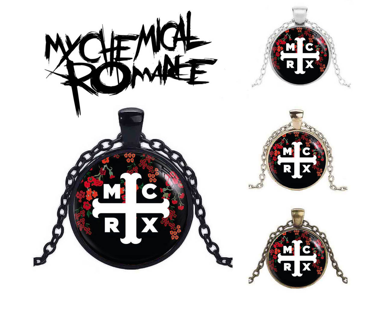 

Кулон My Chemical Romance "Flowers"