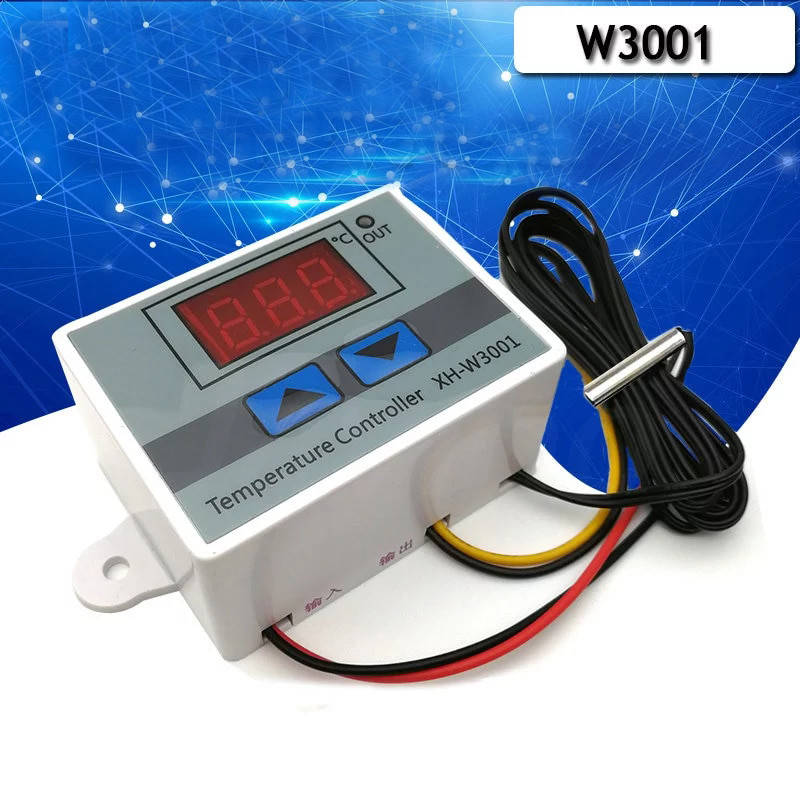 

Терморегулятор термостат цифровой XH-W3001 -50~110С 220В 1500Вт