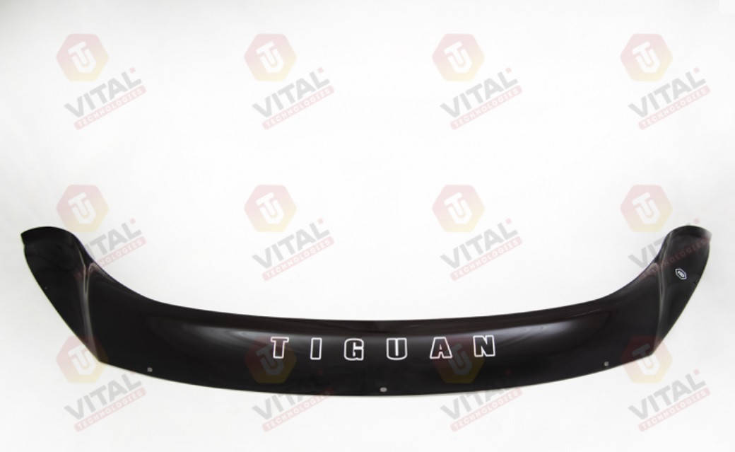 

Дефлектор капота VT52 (мухобойка) Volkswagen VW Tiguan 1 2008-2017 +USA, Vip Tuning, VW24