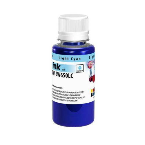 

Чернила CW Epson R2xx/R3xx/T50/59 100ml Light Cyan (EW-650LC01)