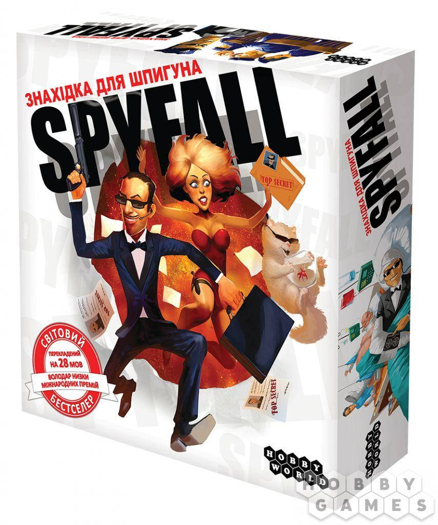 

Настольная игра Spyfall. Знахідка для шпигуна (Українське видання)
