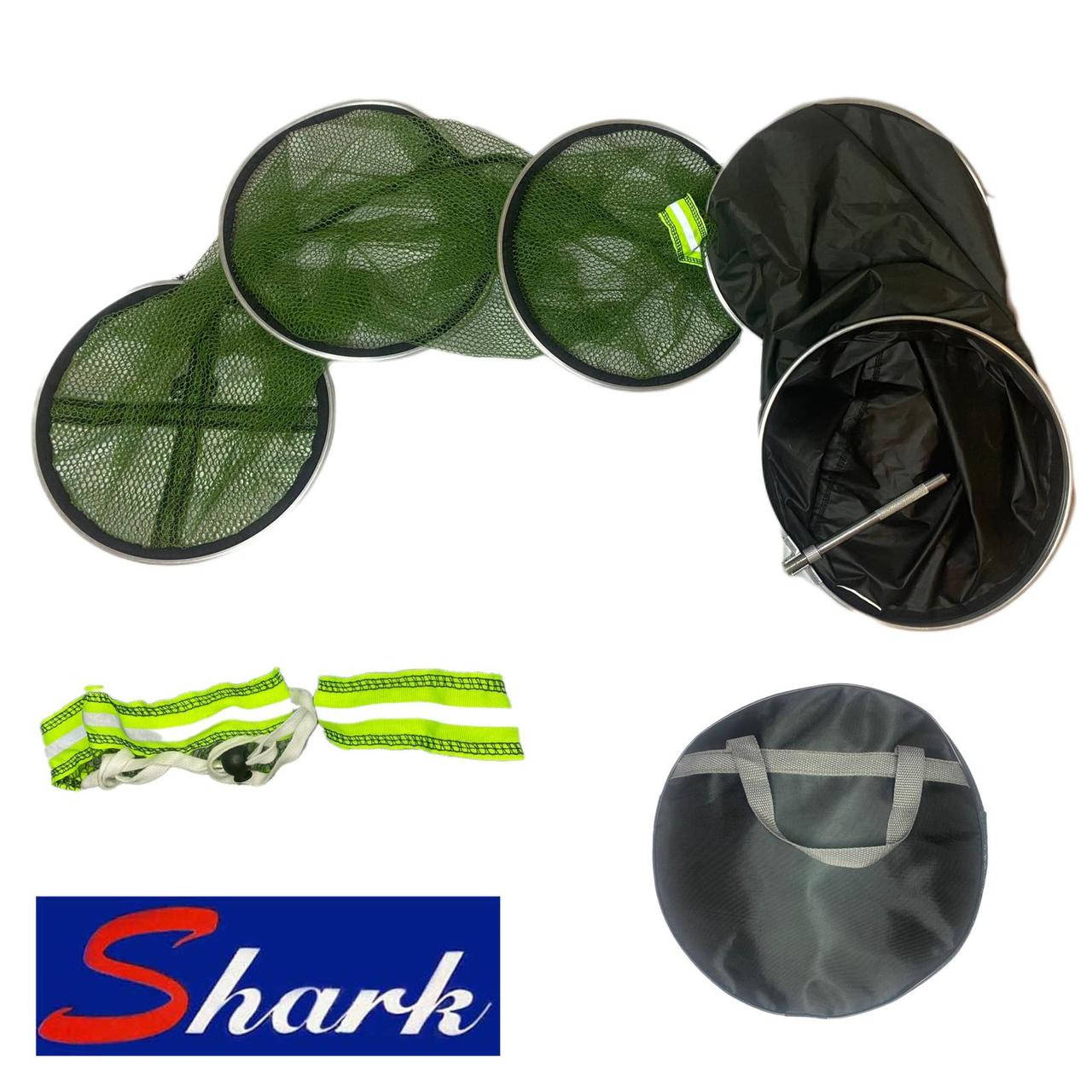 

Рыболовный садок круглый прорезиняный Shark 30*200 см.
