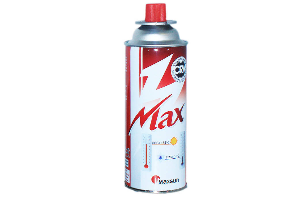 

Газ "MAXSUN" балон для портативных газовых приборов