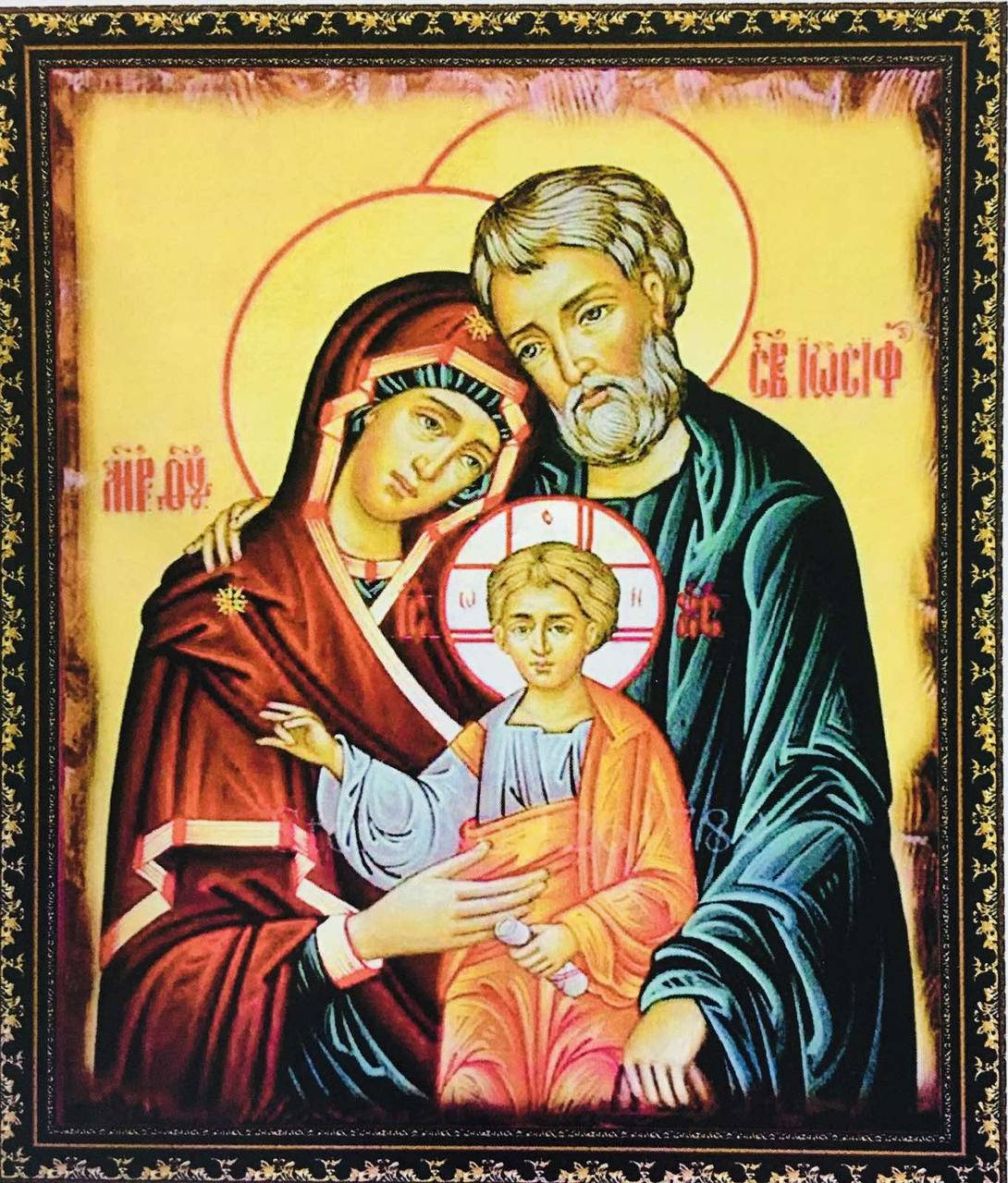 

65*50см Святое Семейство, алмазная живопись, полная выкладка