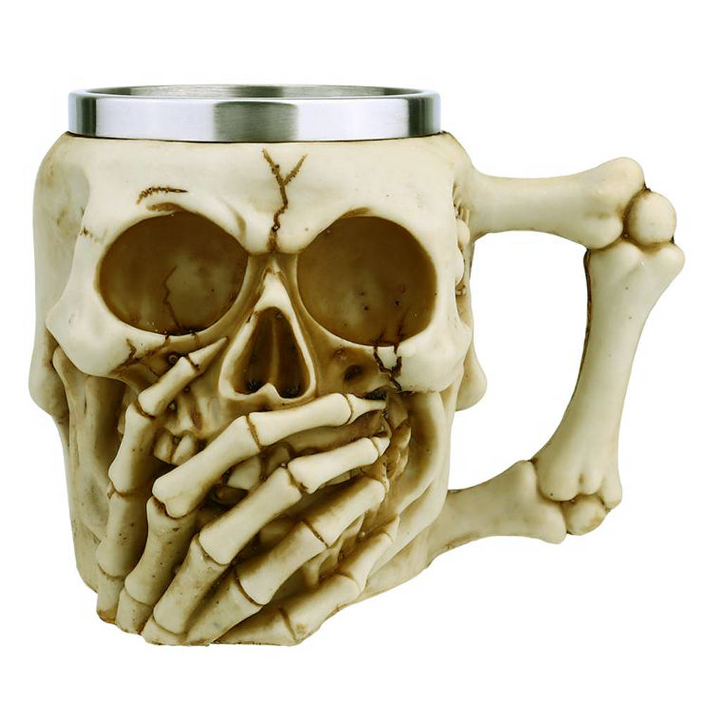

Кружка Череп, ничего не скажу (cup-028)