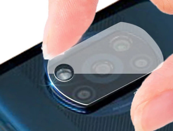 

Защитная плёнка на камеру Xiaomi POCO X3 полная проклейка