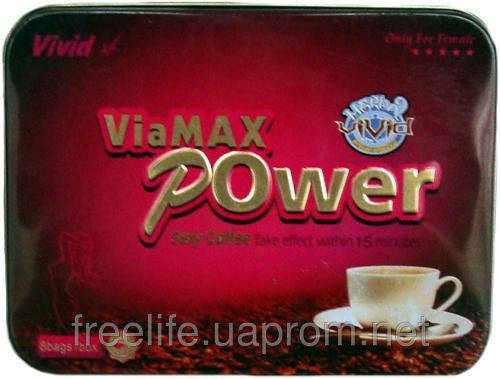 

Возбуждающий кофе Vimax Power. появляется игривость и возбужденность. Усиливает оргазм