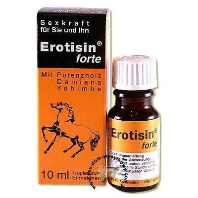 

Капли возбуждающие для двоих Erotisin Forte, 10 мл.