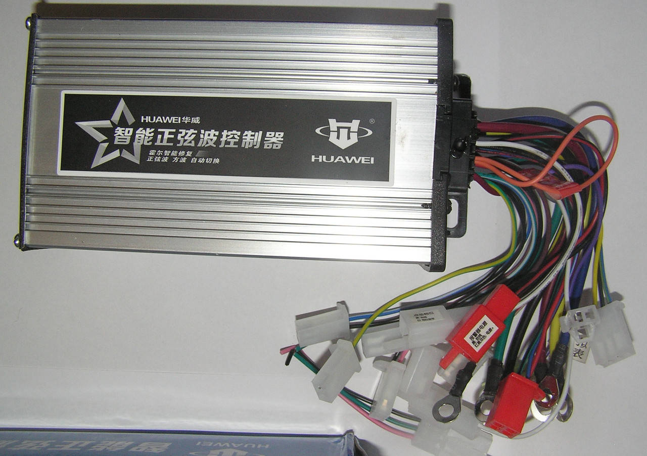 

Контроллер Huawei 48-64 V 500 W синусоидальный для мотор колеса велосипеда