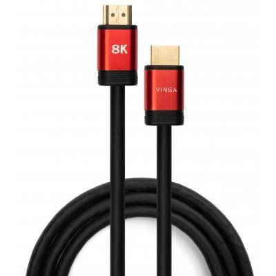 

Кабель мультимедийный HDMI to HDMI 3.0m v2.1 8K Vinga (VCPHDMIMM213)
