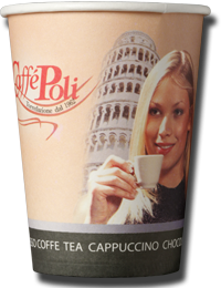 

Стаканчик Caffe Poli 175 мл (50 шт)