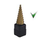 

Сверло 9и-ступенчатое 4-20 мм, хвостовик Ø8мм