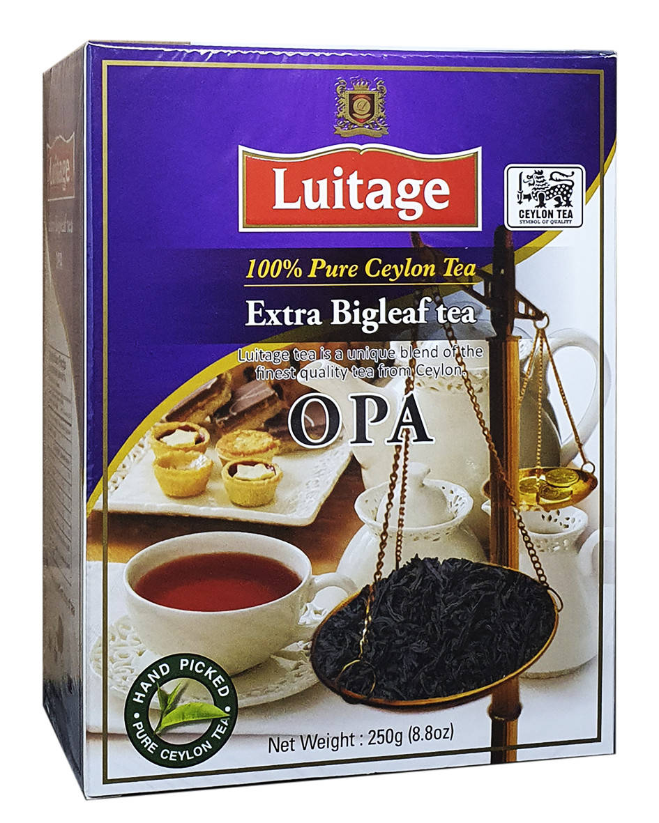

Чай чорний крупнолистовий Luitage OPA 250 г (53675)