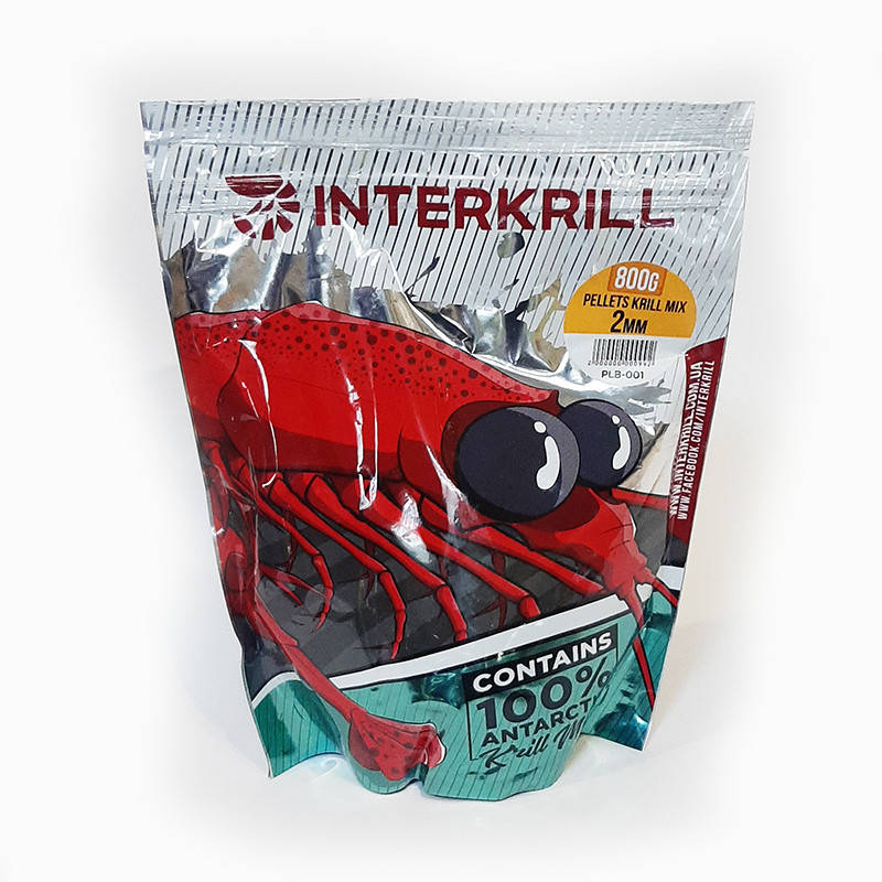 

Пеллетс Interkrill Krill MIX 2мм 800г