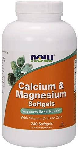 

Now Foods Calcium Magnesium 240 гелевых капсул
