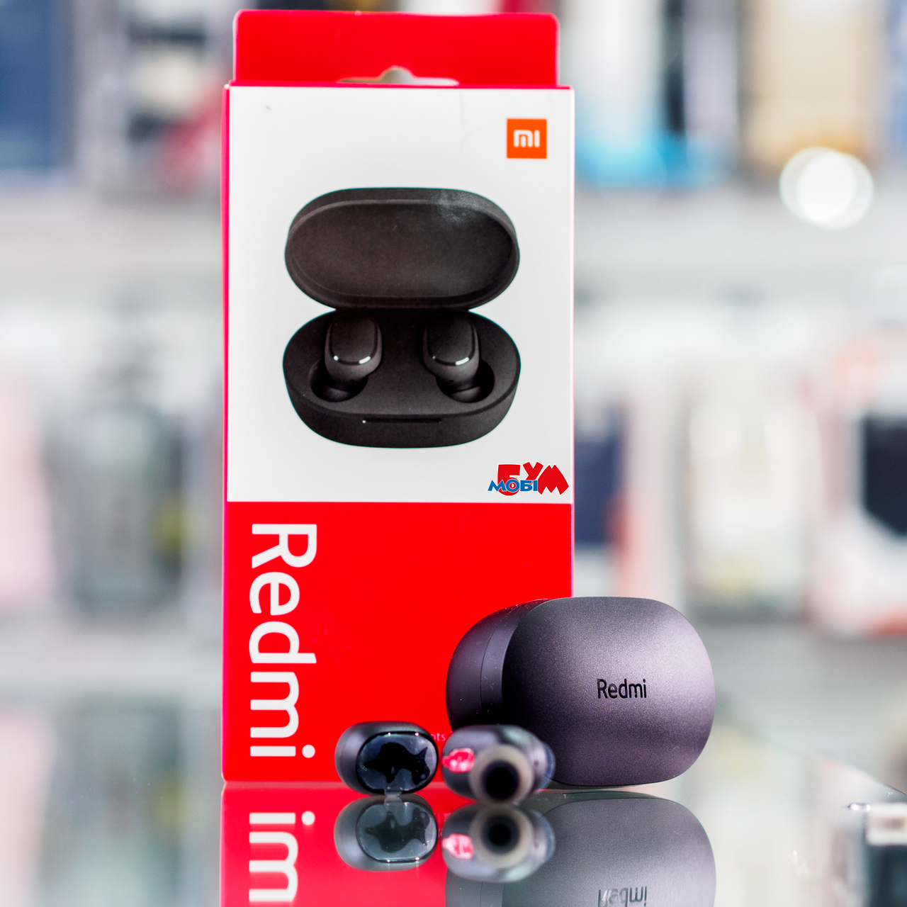 

Гарнитура bluetooth Xiaomi Redmi AirDots 2 2020 Оригинал! TWS, Черный