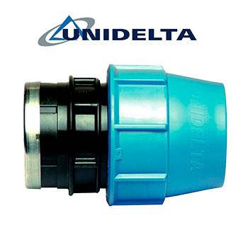 

Муфта зажимная с внутренней резьбой 110х3" Unidelta