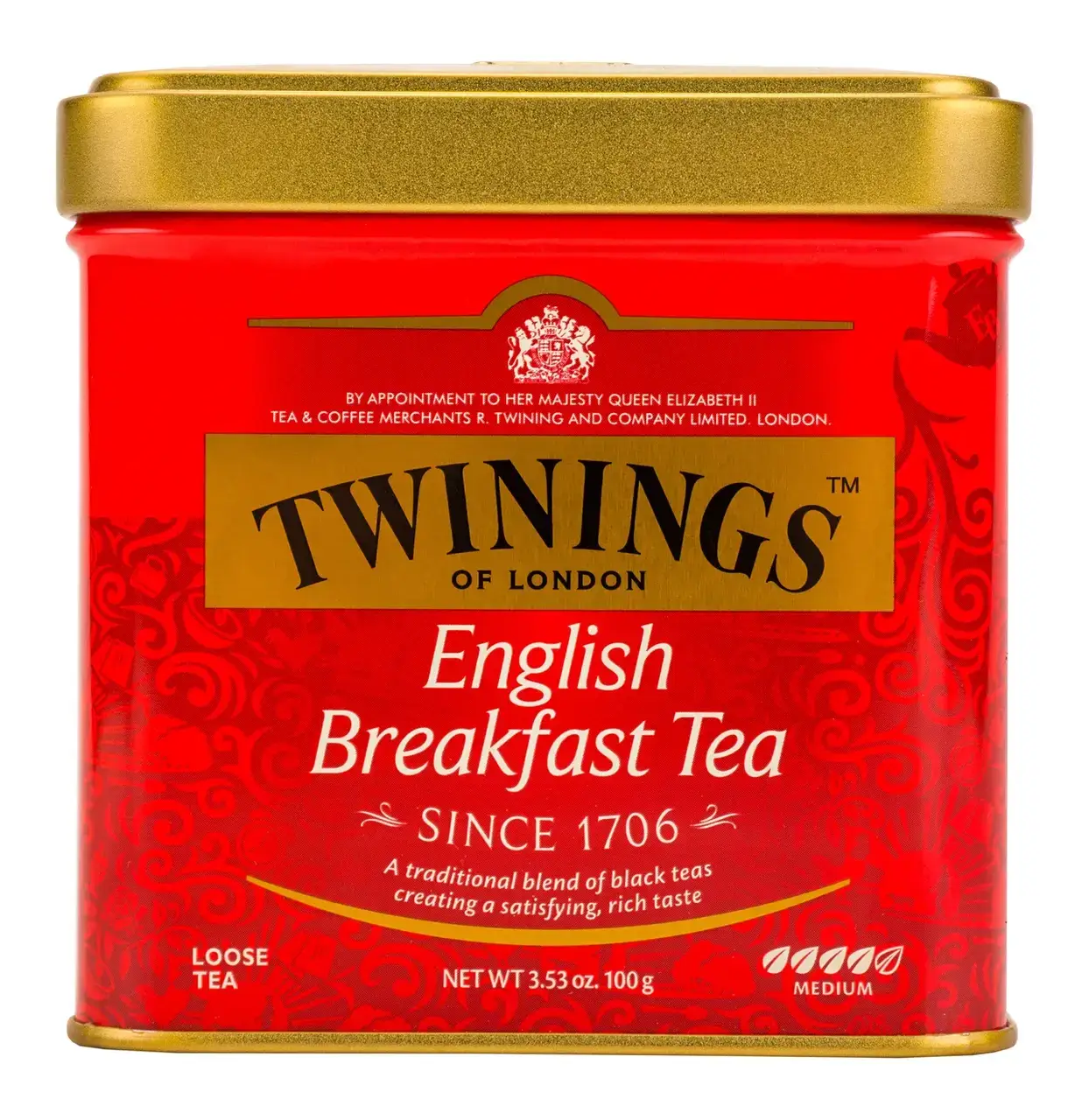 

Чай Twinings English Breakfast черный листовой 100г