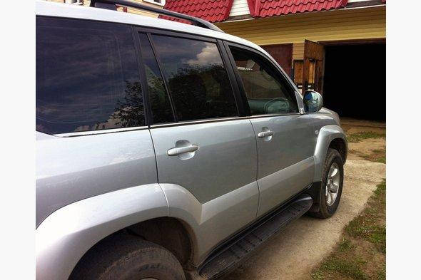 

Хром молдинг стекла toyota prado 120 (прадо 120), 6 шт. нерж
