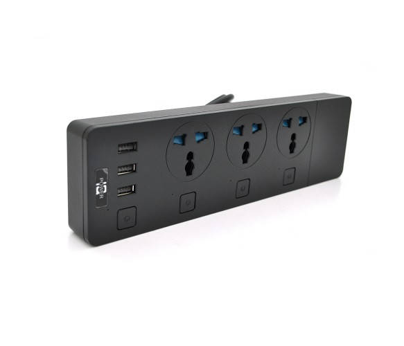 

Сетевой фильтр Voltronic ТВ-Т11/19740 3 розетки, 3 USB, 2 м, Black