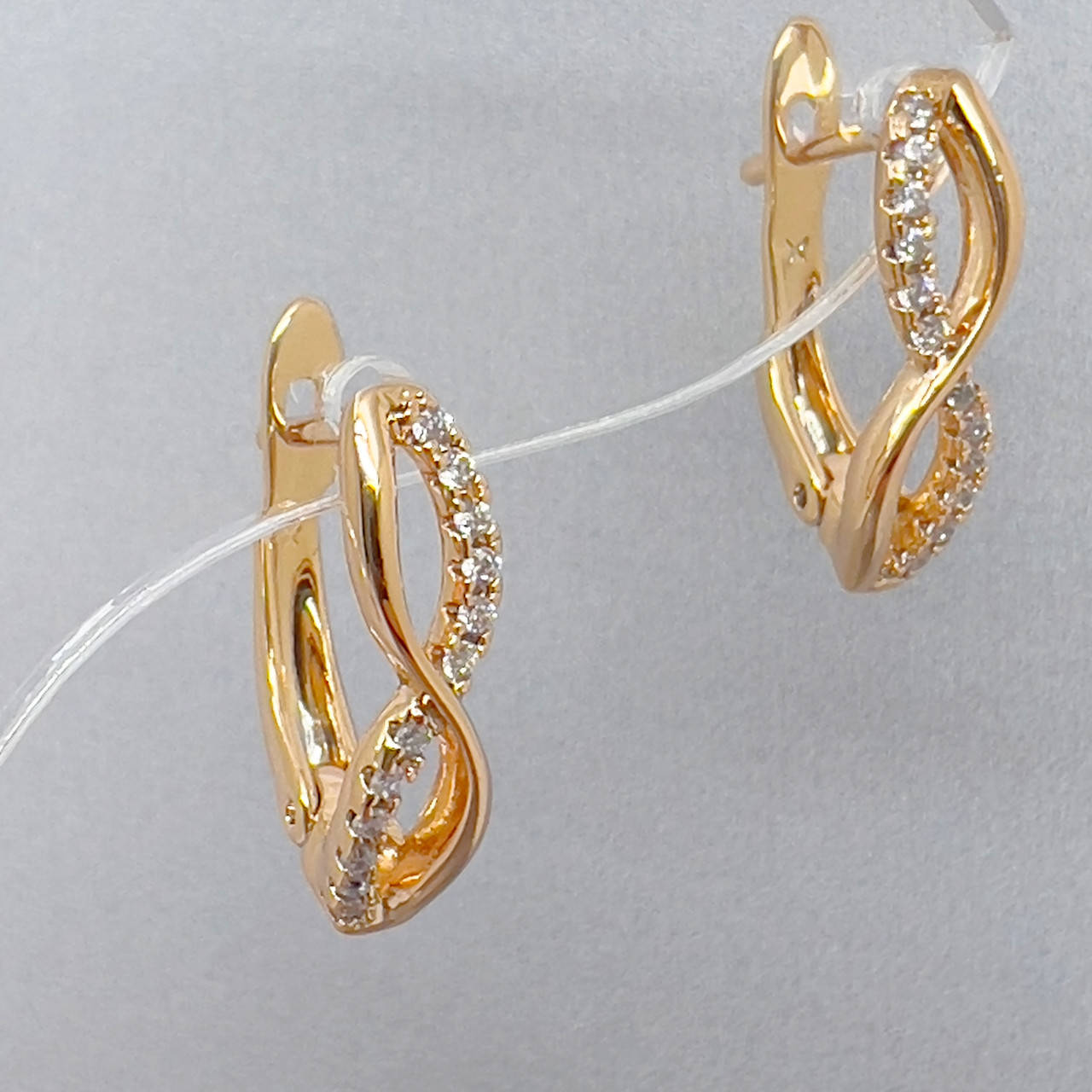 

Серьги стильные Xuping