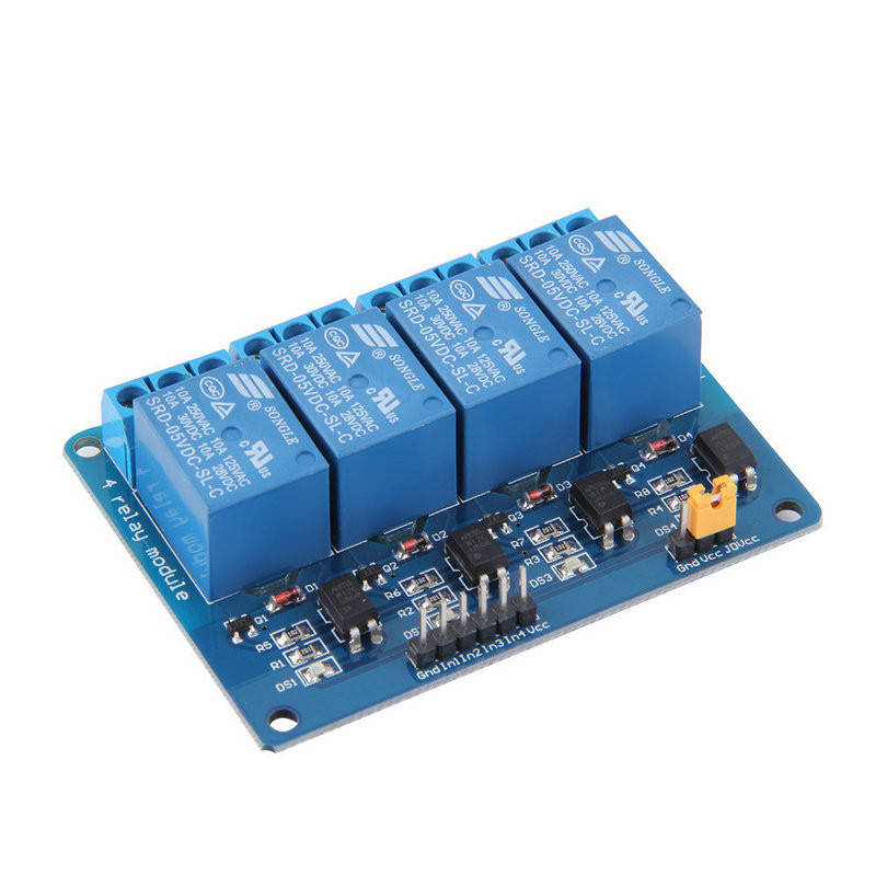 

Модуль реле 4х-канальный для Arduino 5V 4-Channel Relay с опторазвязкой
