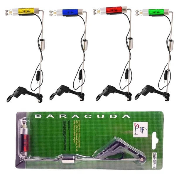 

Свингер (сигнализатор) Штанговый Shark Baracuda c подключением (4 цвета) цена за 1шт.