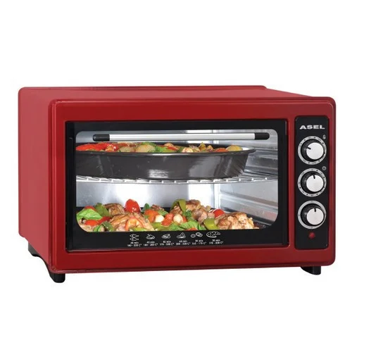 

Духовка ASEL AF-0023 (33-23) настольная красная| Электрическая духовая печь - 51239