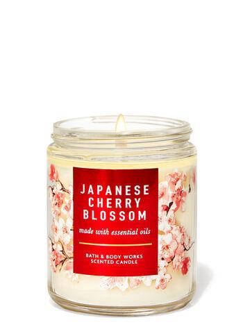 

Ароматизированная свеча Japanese Cherry Blossom Bath & Body Works, Белый