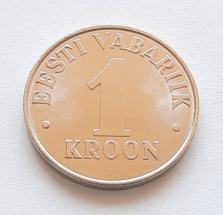 

Эстония 1 крона 1993