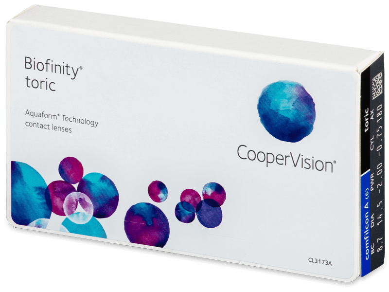 

Biofinity Toric (6 шт. Контактные линзы)