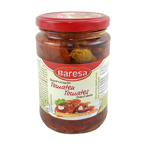 

Помідори Бареса в'ялені Baresa 140/285g 12шт/ящ (Код : 00-00000159)