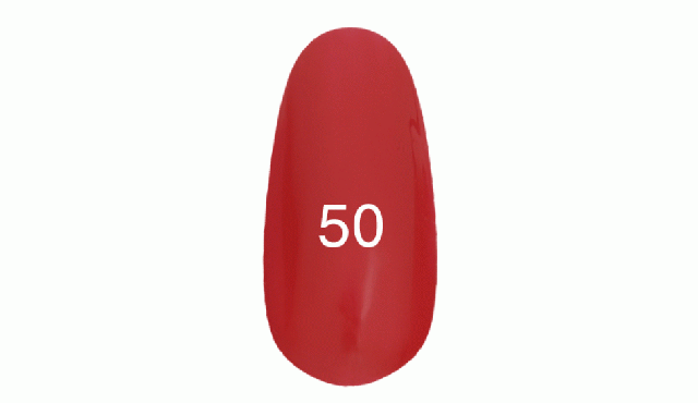 

Гель лак №50 (светло-красный, эмаль) 7 мл.