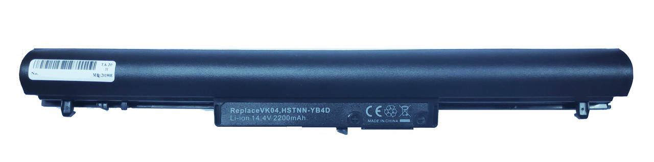 

Аккумулятор для ноутбука HP 2200мАч VK04, 695192-001, hstnn-db4d, tpn-q113, tpn-q114, Pavilion 15, Sleekbook, Черный