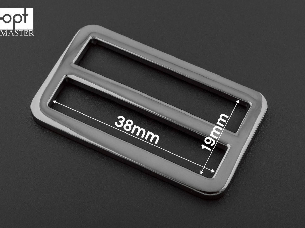 

Рамка для сумки 38мм , арт. 65-228, темный никель