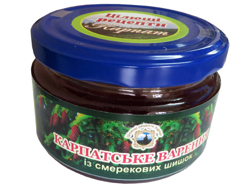 

Варенье Еловые шишки (Карпатские джемы и варенье)