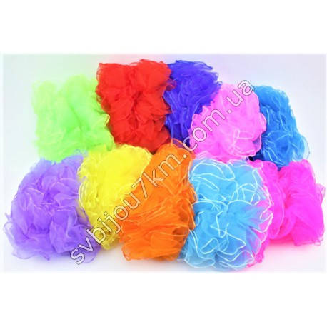 

Резинка для волос женская объемная "Scrunchy", Разные цвета
