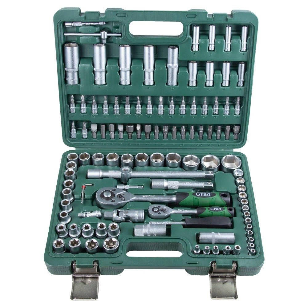 

Набор насадок торцевых и бит 1/4", 1/2" 108шт Sigma Grad (6004275)