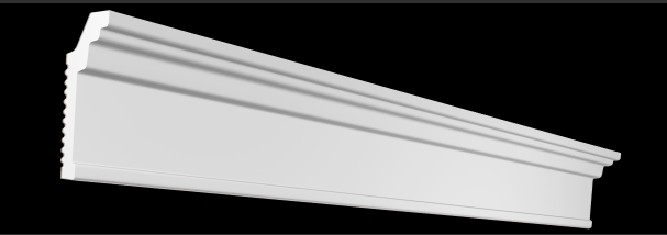 

Потолочный плинтус 2м GPX-2 50х25 mm для натяжных потолков, Белый