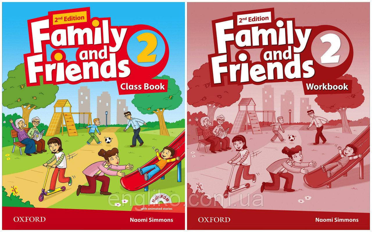 

Family and friends 2 (2-edition) Комплект (Учебник + Тетрадь)