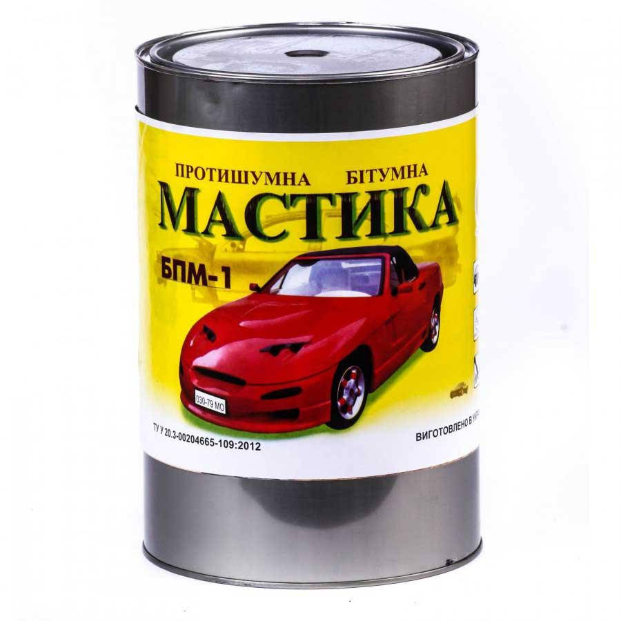 

Мастика БПМ-1 Резино-битум. шумопоглащ. 4,7кг Черновцы