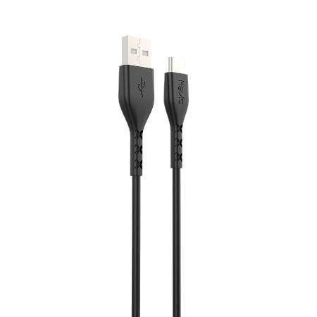 

Кабель для передачи данных смартфона Havit HV-H68 TYPE C black, Черный