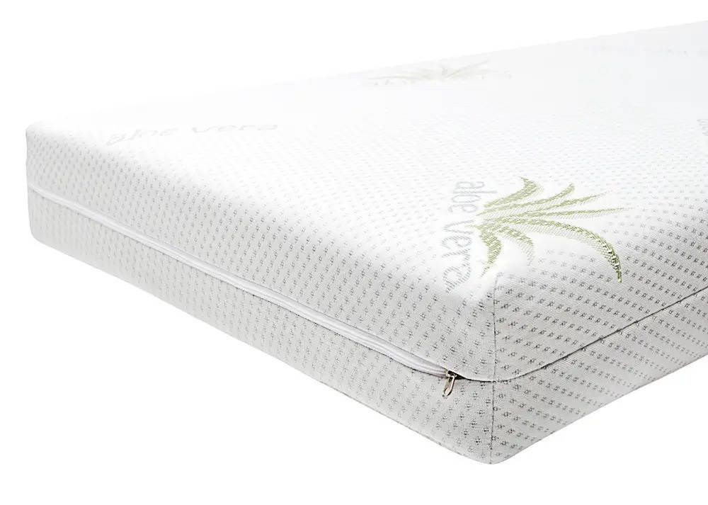 

Матрас в кроватку для новорожденных Aloe Vera (кокос, поролон, кокос) - 12 см белый