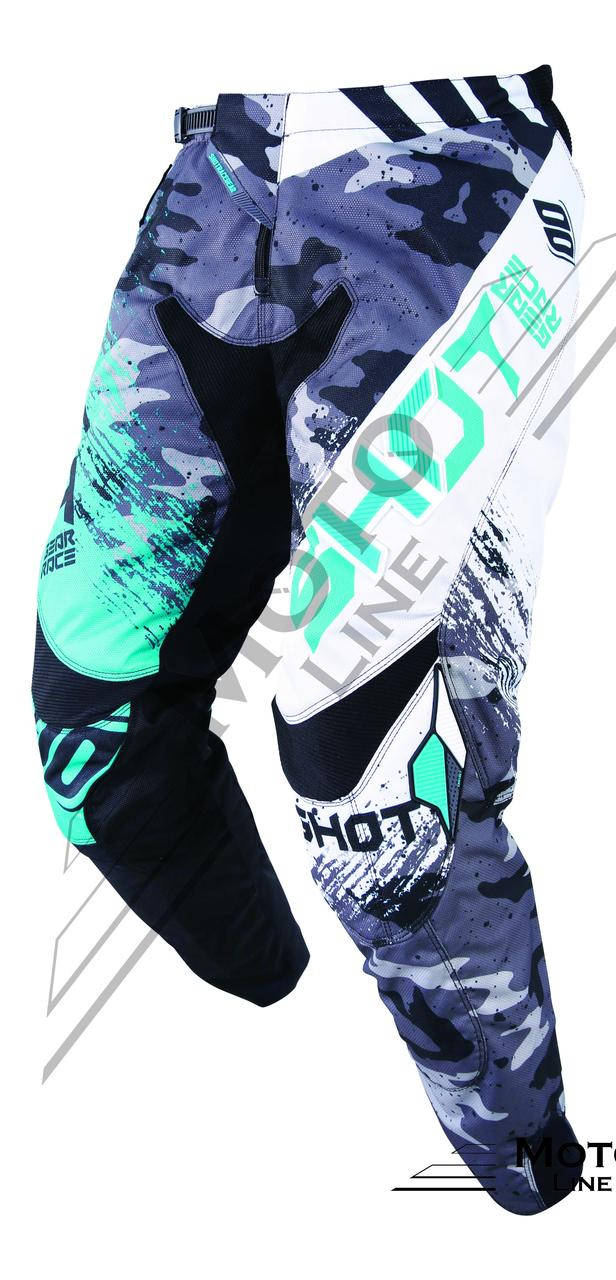 

Штаны SHOT CONTACT COUNTER WHITE GREEN 38