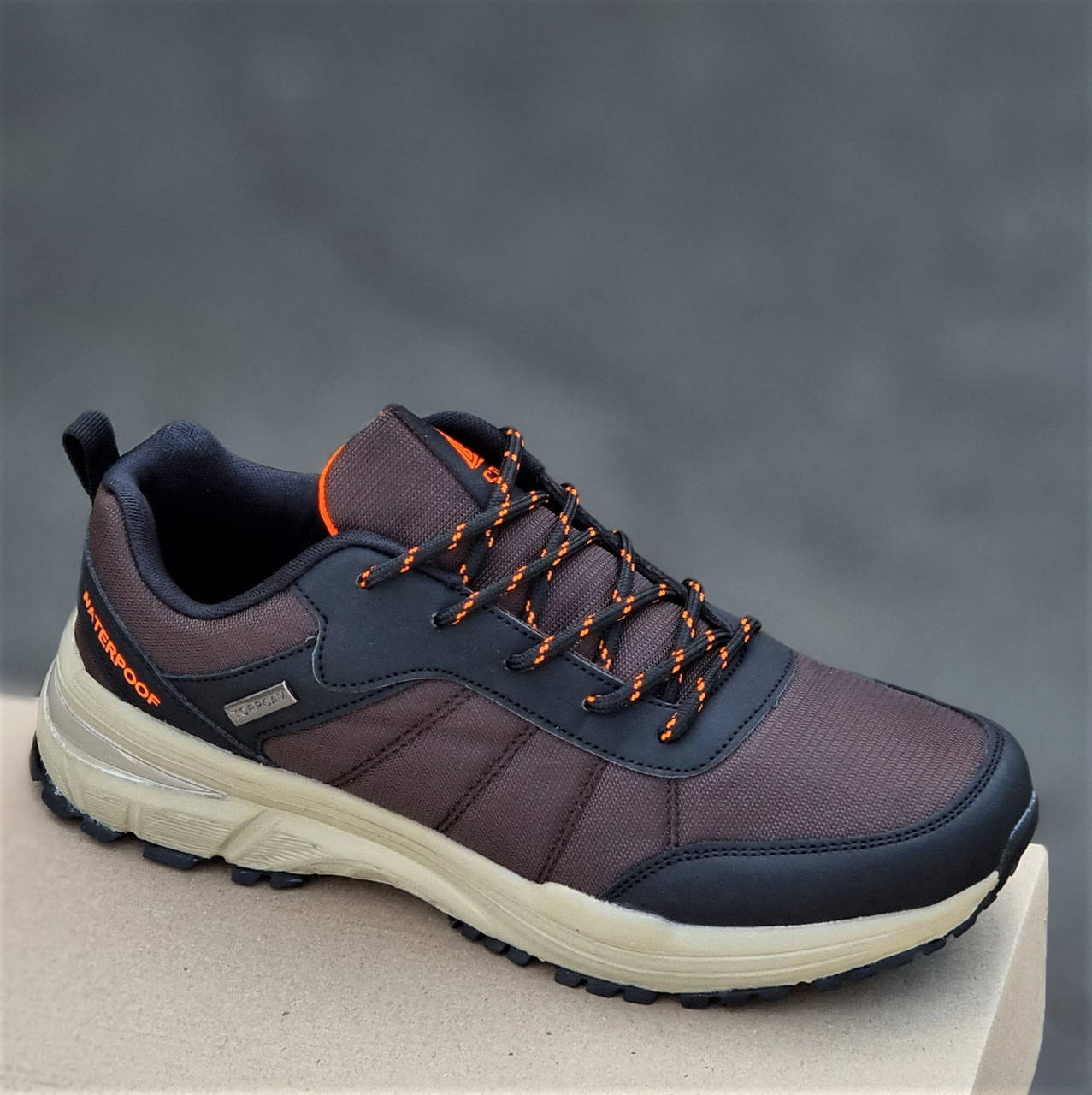 

Кроссовки мужские тактические летние тканевые коричневые всу (Код:2077), Коричневый